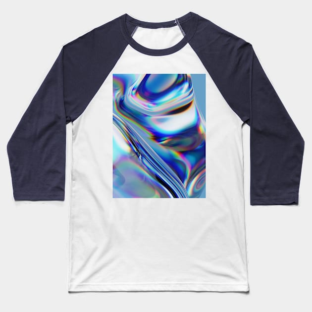 Chromatic Bubble Baseball T-Shirt by DayDreamer